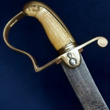 British Circa 1801 Georgian Infantry Grenadier Officers Sabre 1